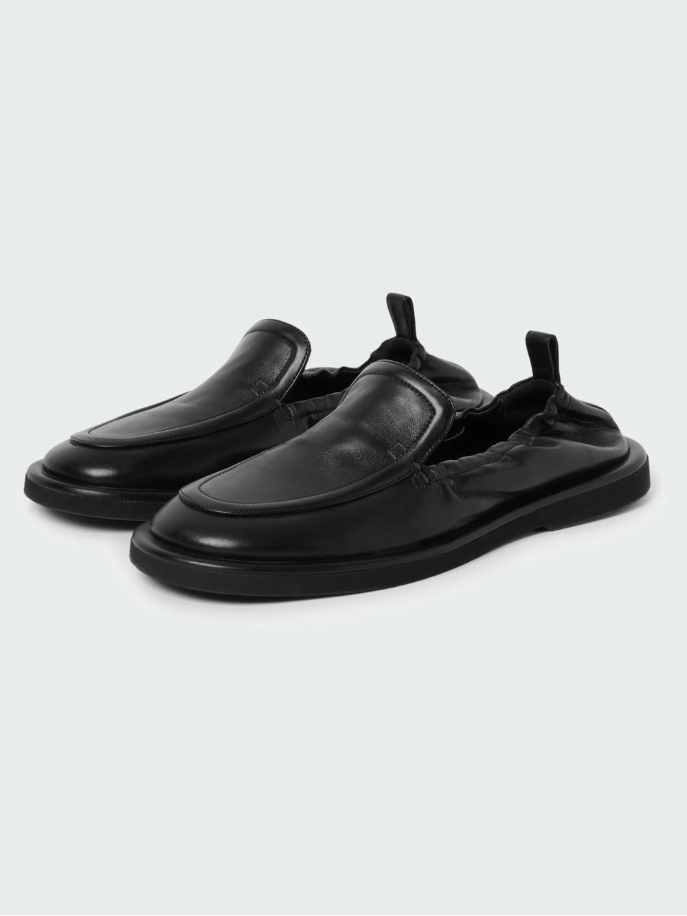 Studio Nicholson Donovan Women’s Black Slip-On Leather Loafers